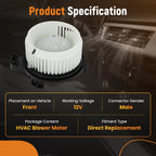 Heater Blower Motor Fan for Toyota RAV4 (2006–2015)