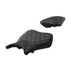 Black Driver & Passenger Seats for Honda CBR1000RR (2008–2016)