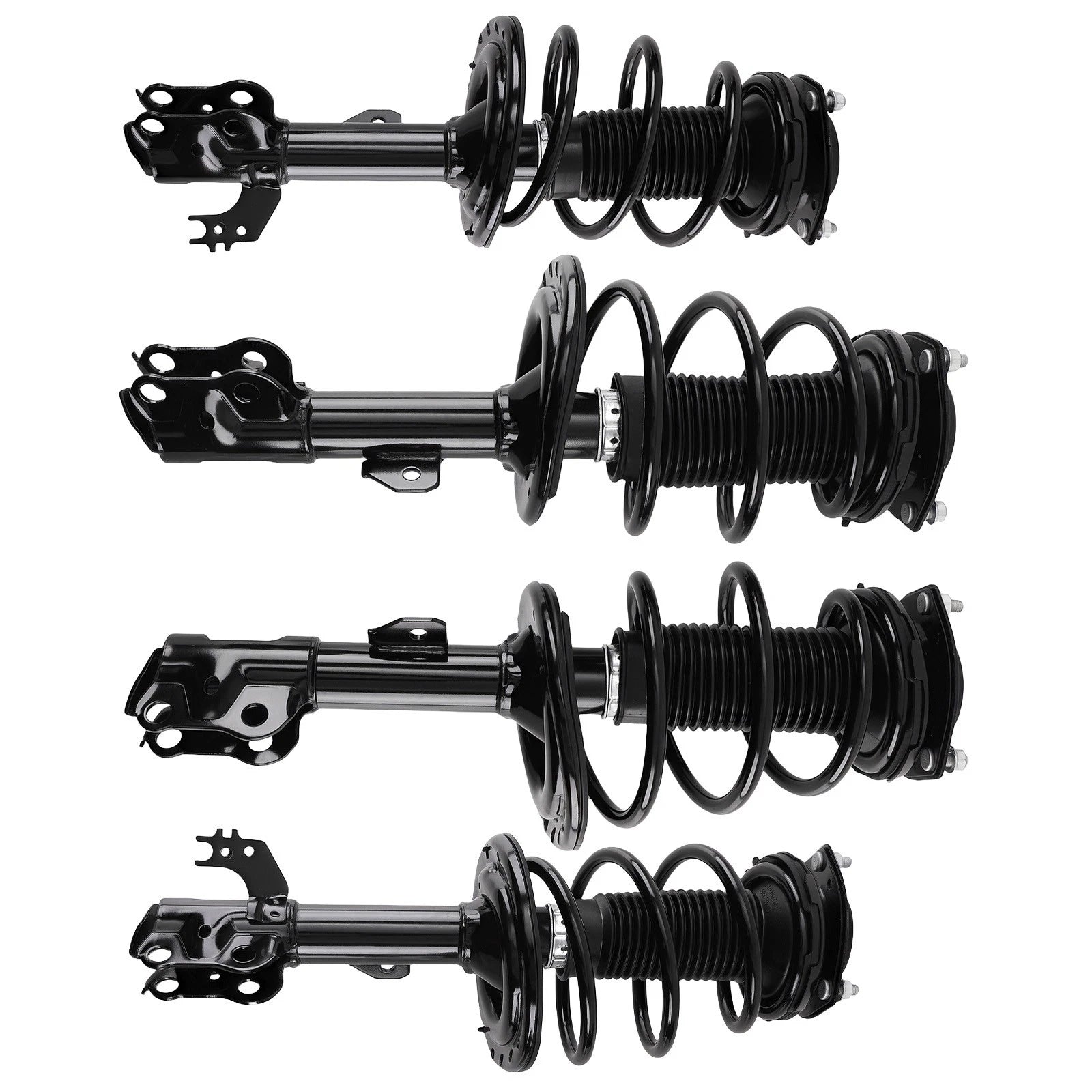Set of 4 Complete Shocks Struts for Toyota Camry LE XLE (2012–2017)