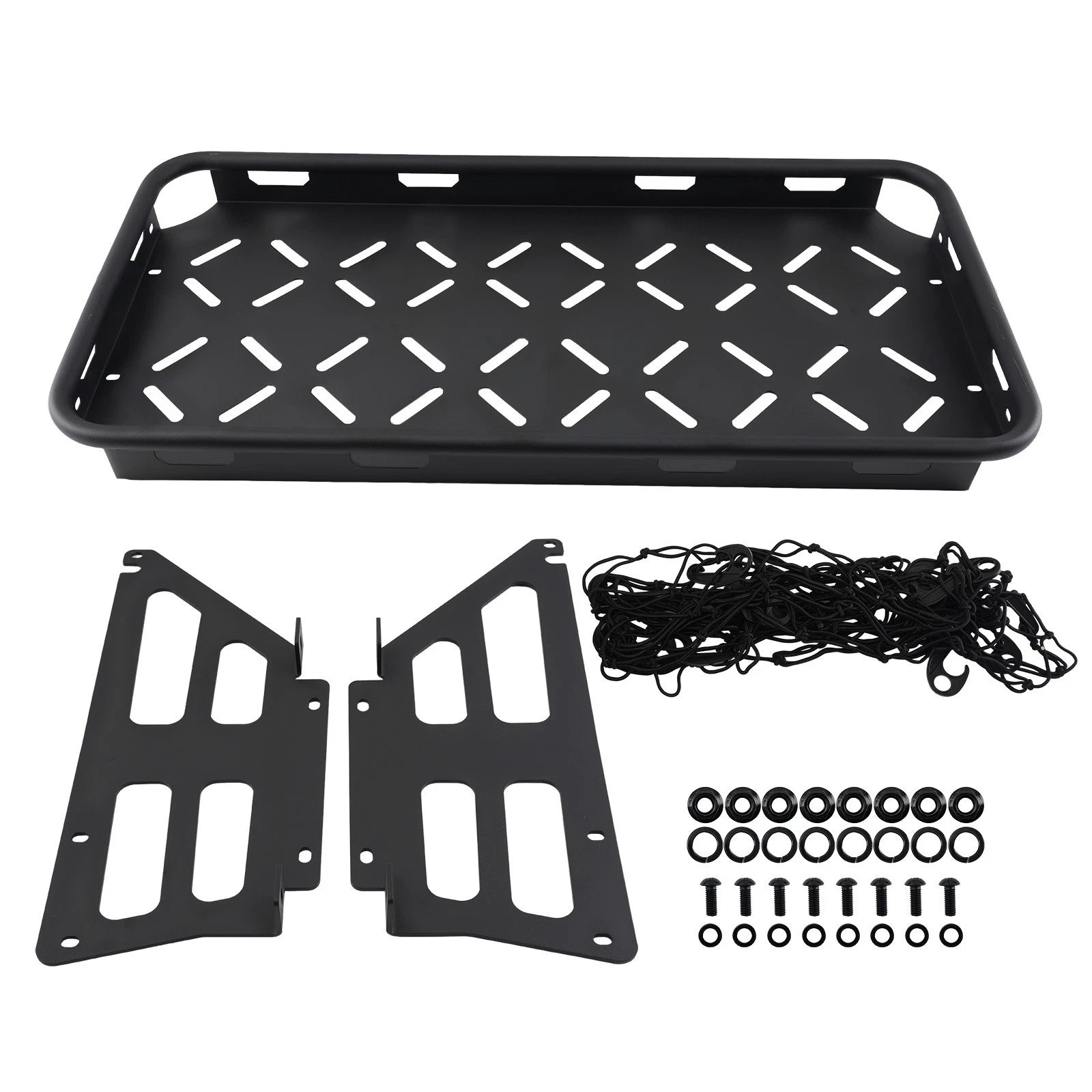 Cargo Storage Rack for Ford Bronco (2021–2025) Steel Black Powder Coat