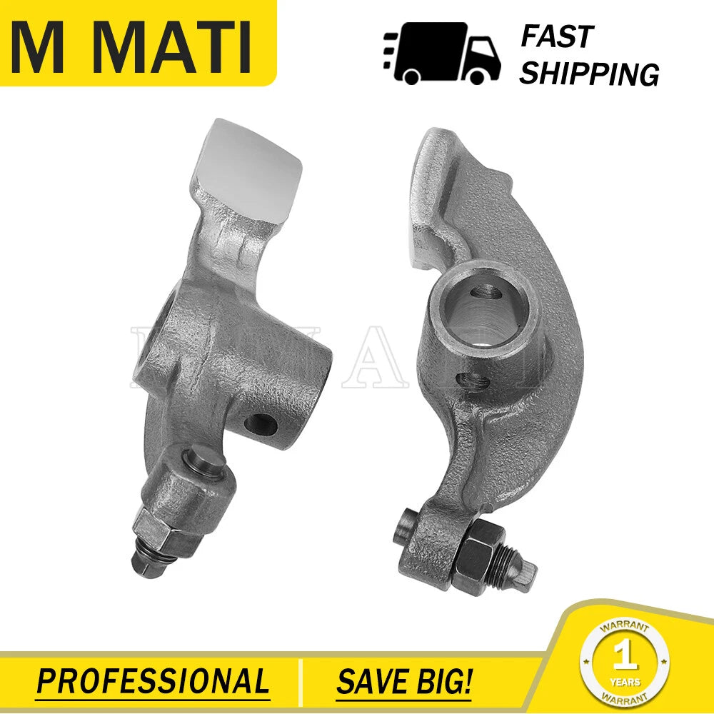 2X Valve Rocker Arm Assembly for Yamaha Big Bear 350 400 Rhino 450 Wolverine 350 450 (1990–2019)