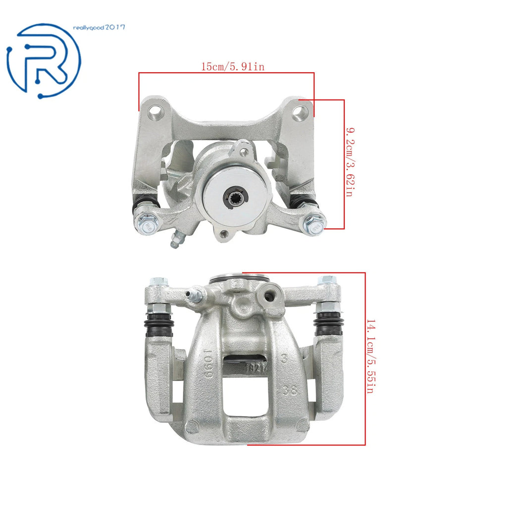 2X Rear Brake Calipers with Bracket 13595652 13595649 for Buick LaCrosse (2017–2019)