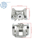 2X Rear Brake Calipers with Bracket 13595652 13595649 for Buick LaCrosse (2017–2019)