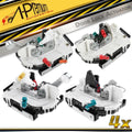 Set of 4 Door Lock Actuators for Jeep Liberty (2008–2012) Dodge Nitro