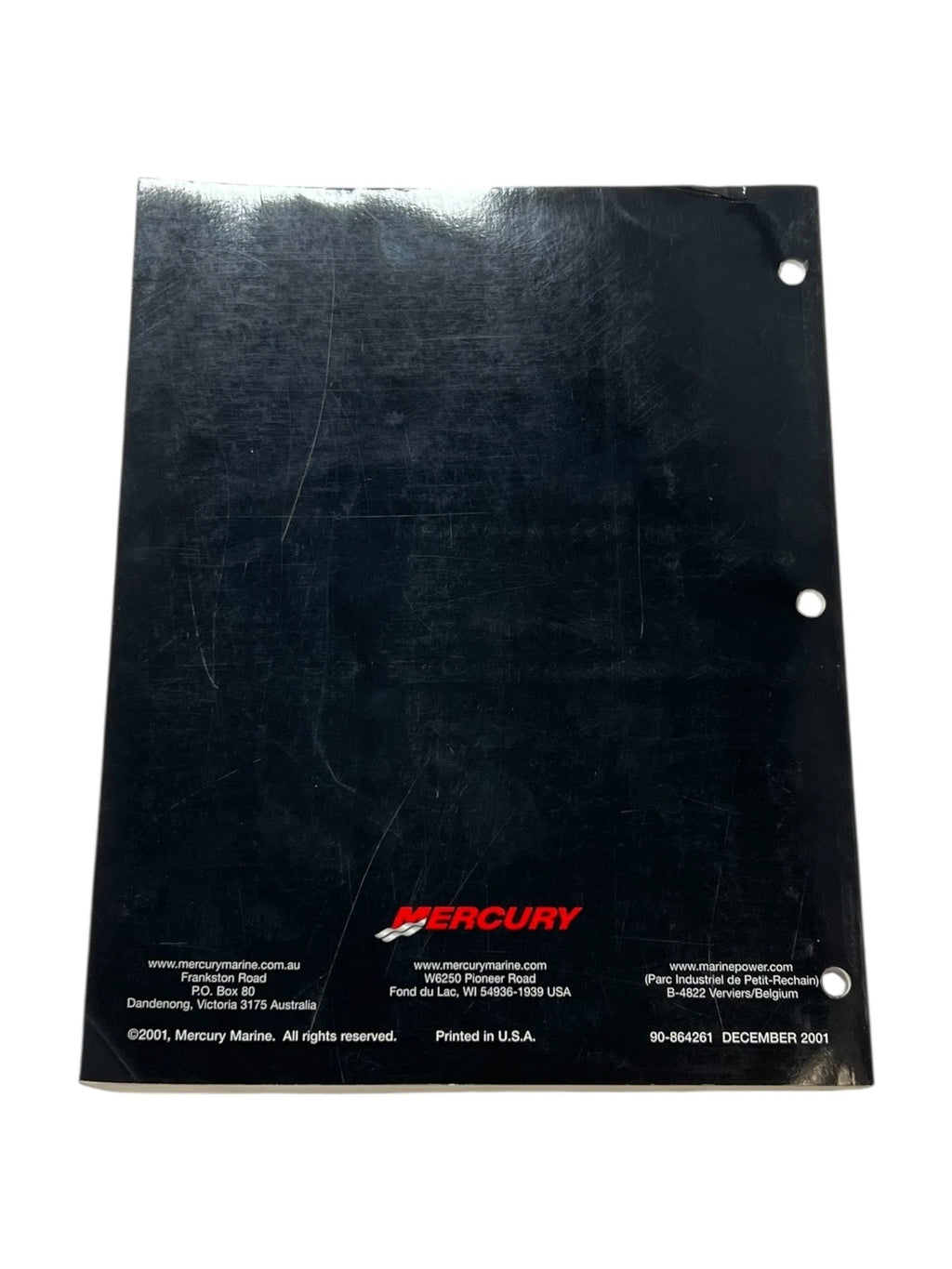 Service Manual for Mercury MerCruiser 4.3L MPI Gasoline Engines (90-864261)