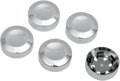 Chrome Rear Pulley Bolt Cover for Drag Specialties (D26-0152)