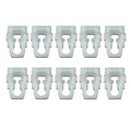 Set of 4 Body Side Belt Molding Trim Clips for Dodge Trucks Ramchargers
