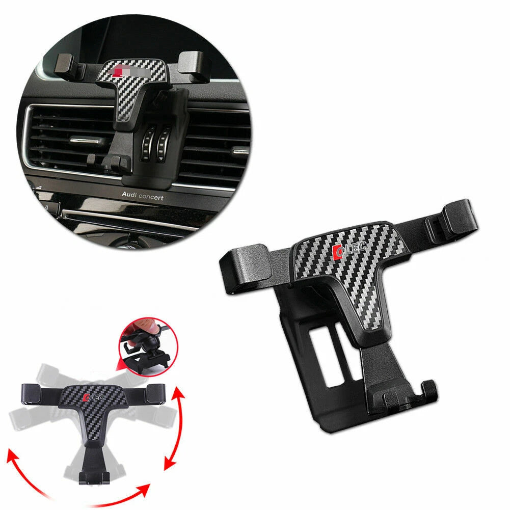 Carbon Fiber GPS Mount Holder for Audi Q5 (2012–2018)