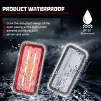 2X Clear LED Rear Side Marker Lights for Chevy GMC C/K Trucks Suburban