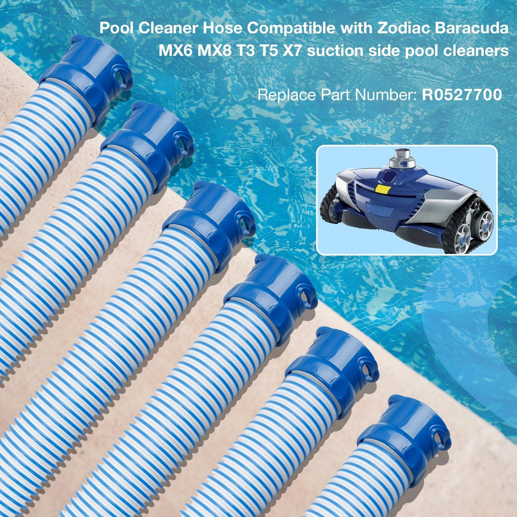 6Pcs Twist Lock Hose for Zodiac Baracuda MX6 MX8 X7 T5 (R0527700)