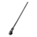 3/8in Drive Extra Long Flex Head Ratchet 18in 40CR Quick-Release 72-Tooth
