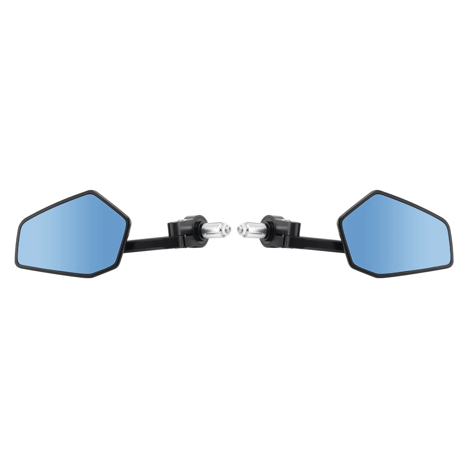Aluminum 360 Rotation Bar End Mirrors for Motorcycle (22mm, PAIR)
