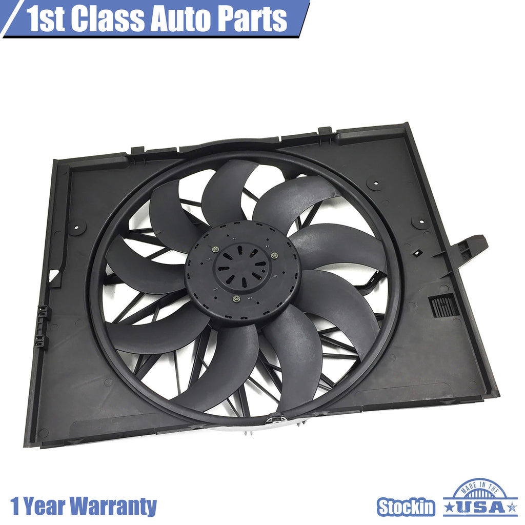 Radiator Cooling Fan for BMW 525 530 545 645 750 (2004–2009)