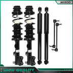 Front Struts & Rear Shock Absorbers Kit for Nissan Versa Note (2012–2019)