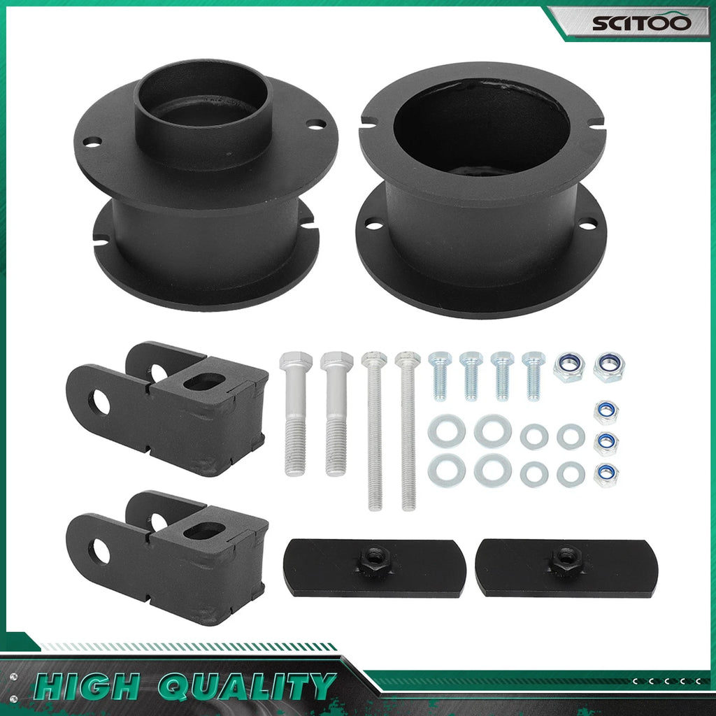 3.5" Front 1" Rear Leveling Kit + Shock Extender for Ram 2500 4WD (2014–2022)
