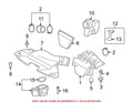 Front Engine Air Intake Hose for BMW (13717582909)