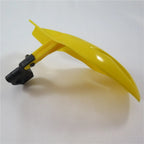 Hand Guards for Dirt Bike ATV Motocross (Fits 7/8" Bars) - Yellow Plastic