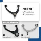 Set of 2 Front Upper Control Arms for Silverado Sierra 2007–2018 2WD 4WD