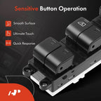 Front Left Power Window Switch for Nissan Frontier Xterra (2008-2021)