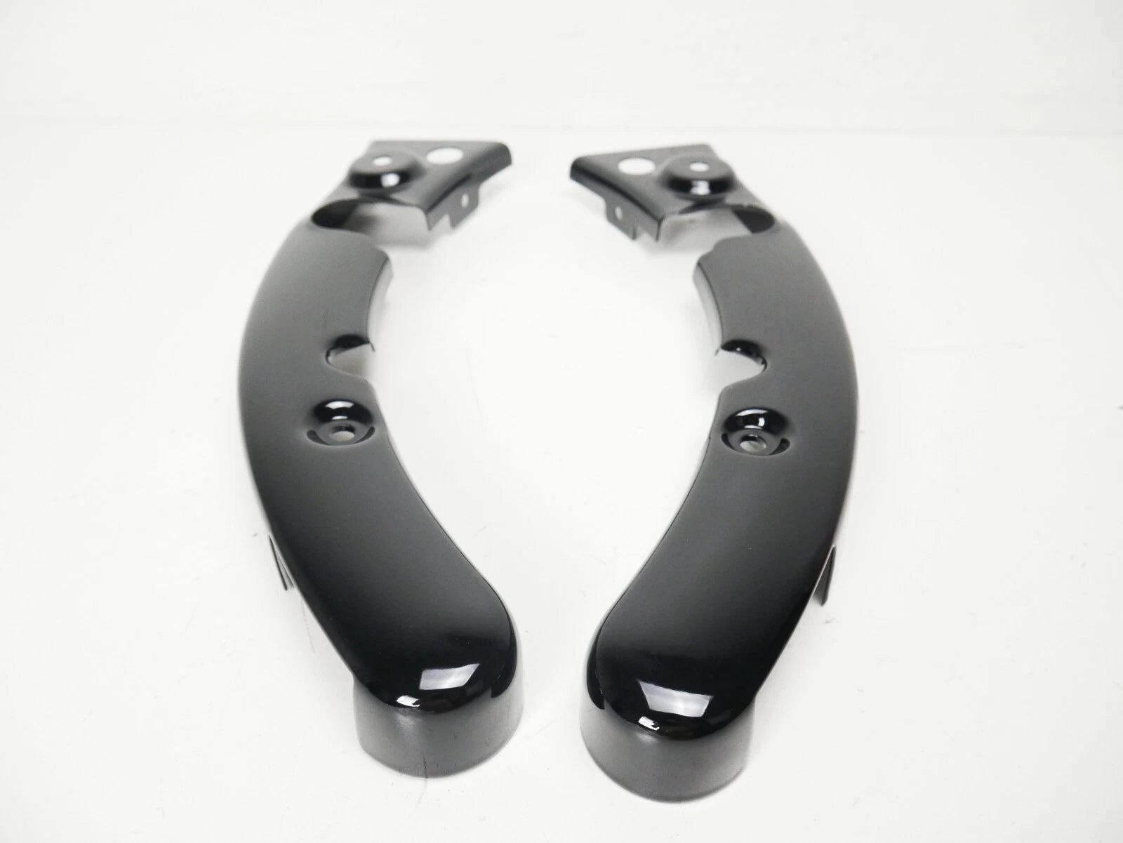Rear Fender Strut Frame Covers for Harley Touring (2009–2013) - Black OEM