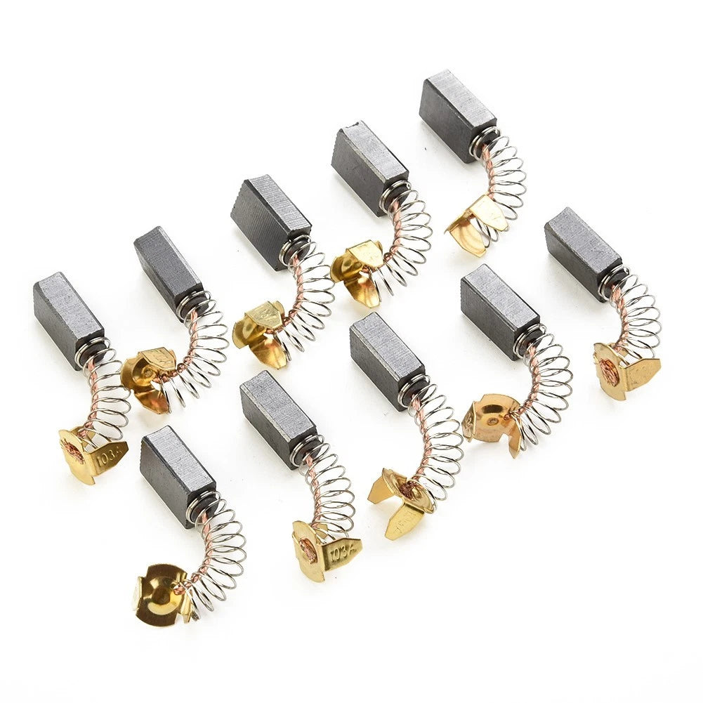 10pc Carbon Brushes for Electric Motors Replacement