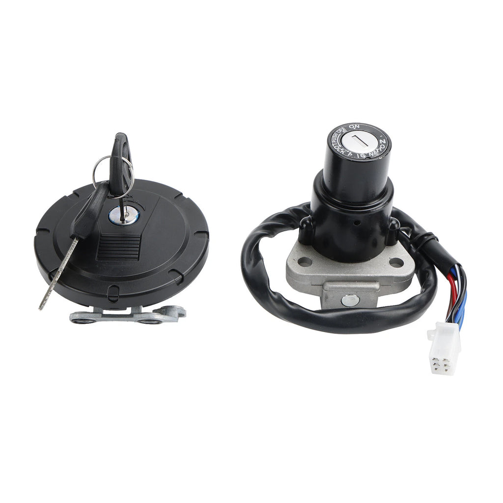 Fuel Gas Cap Ignition Switch for Kawasaki KL250 KLR250 (1986–2005) KL600 KLR650 (1987–2007)