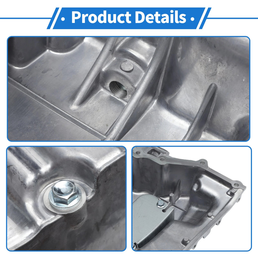 Engine Oil Pan for Ford Fusion L4 2.3L (2006–2010) No.6M8G6675AC
