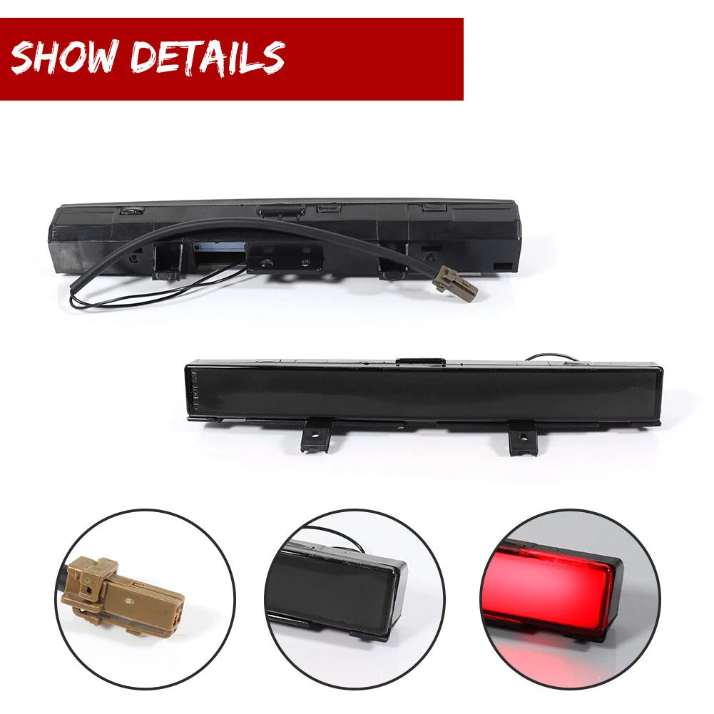 Smoked Red LED High Mount Brake Lamp for Infiniti G25 G35 G37 (2007–2013)