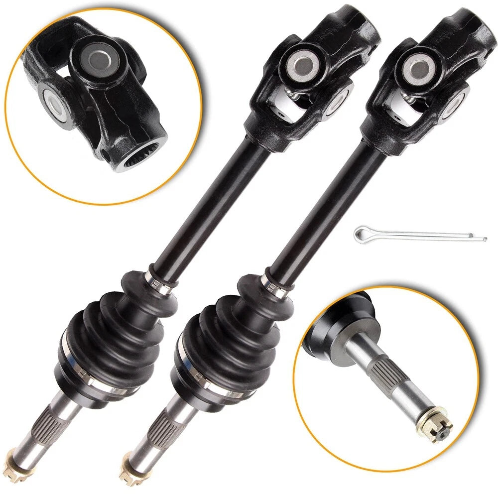 Set of 2 Front CV Joint Axles for Polaris Sportsman 335 400 500