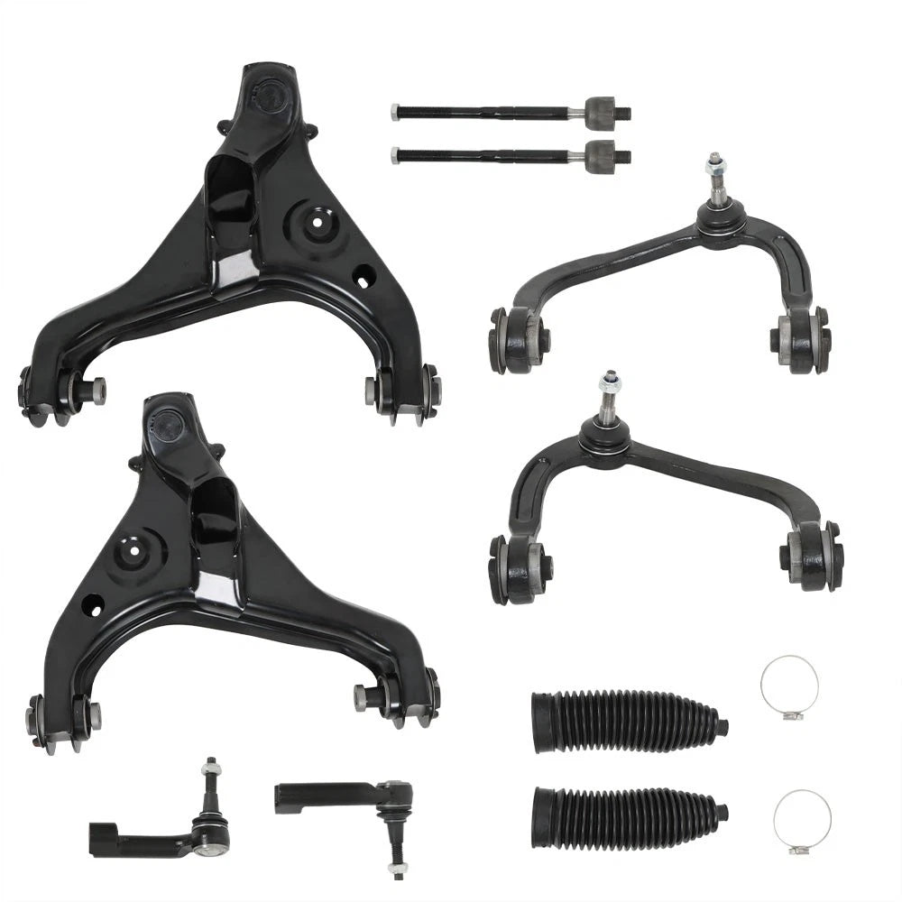 10X Front Upper Lower Control Arms for Lincoln Navigator, Ford F-150 (2009-2013)