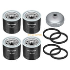 4 Pack Oil Filter & Wrench for Kawasaki (49065-7010, 49065-2071, 49065-0724)