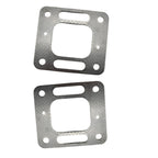 Set of 2 Exhaust Center Riser Elbow Manifold Gaskets for Mercruiser 4.3 5.0 5.7 350
