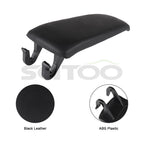 Center Console Armrest Cover for Audi A4 B6 B7 A4L (2004–2008) Black