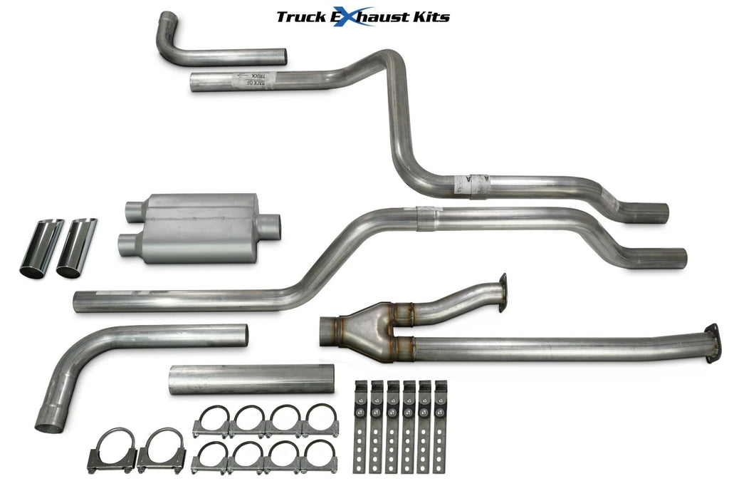 2.5" Dual Exhaust Kit for Toyota Tundra (2014–2021) - Chrome Tip
