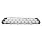 Replacement Gray Matte Polypropylene Front Bumper Cover Grille