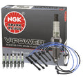 NGK 6 V-Power Spark Plugs Kit for Mazda 626 MX-6 Millenia (1992–2002)