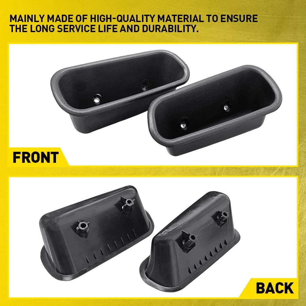 Pair of Door Pull Handle Cups for Dodge Ram 1500 2500 3500 (1994–2001)