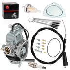 Carburetor Assembly w/ Cable for Suzuki Ozark 250 LT-F250 (2002–2007)