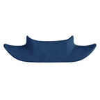Suede Steering Wheel Lower Cover Trim for Chevrolet Corvette C7 (2014–2019) Blue