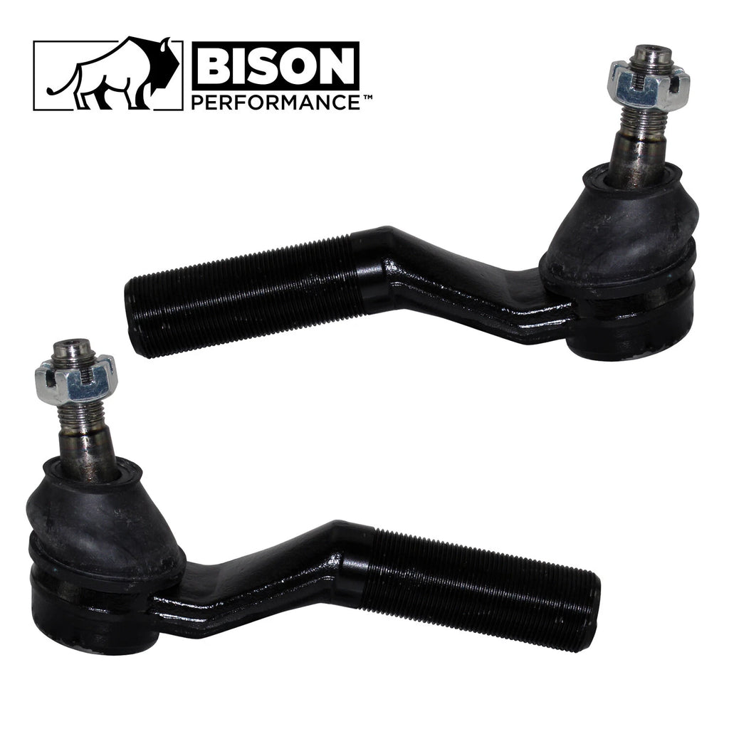 2pc Outer Steering Tie Rod Ends for Ford E-150 E-250 E-350 (1992–2021)