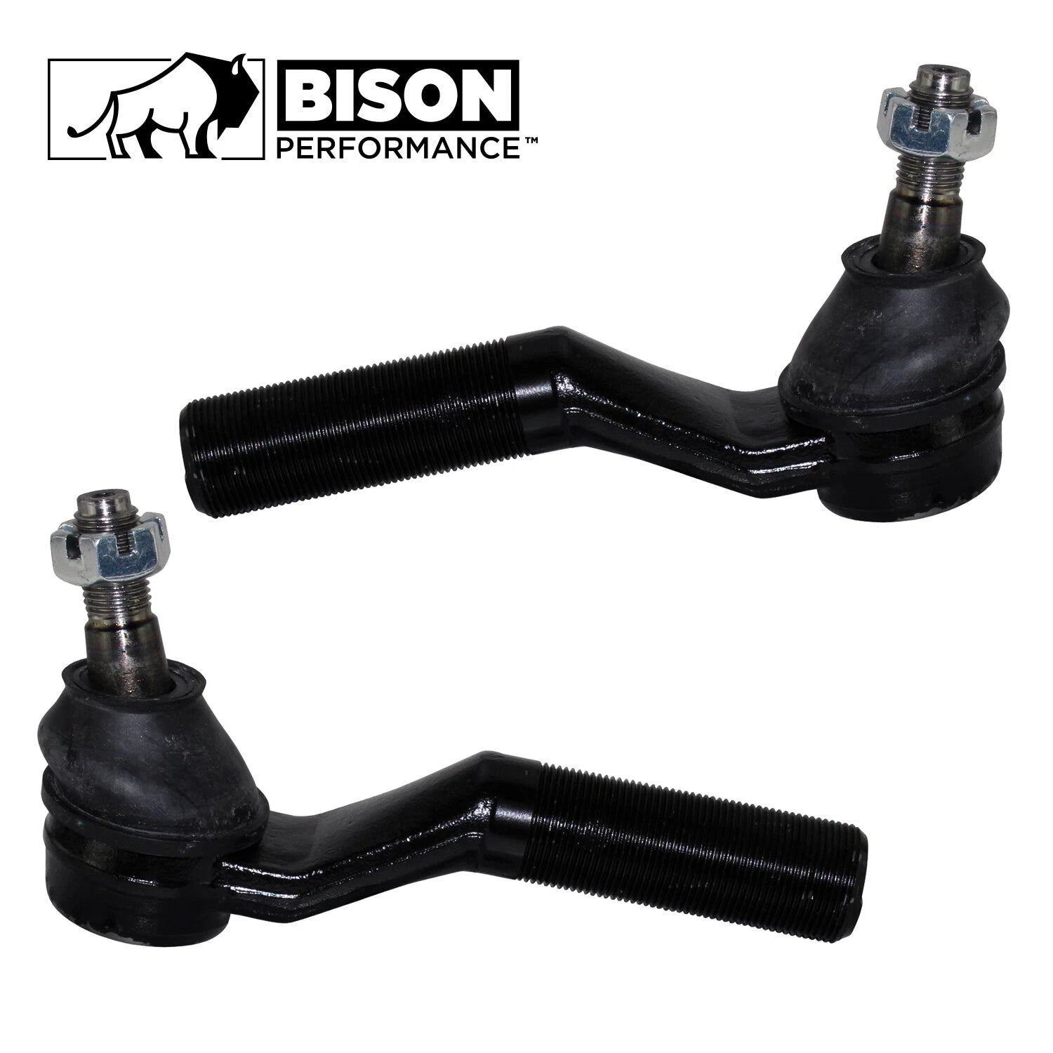 2pc Outer Steering Tie Rod Ends for Ford E-150 E-250 E-350 (1992–2021)