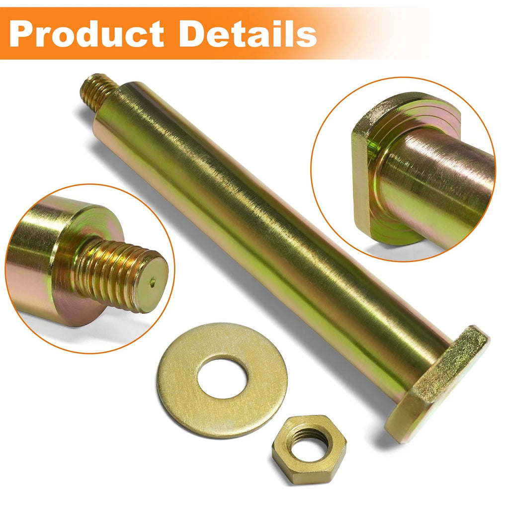 Horizontal Hinge Threaded Pin Kit for Boss RT3 V-Plow (MSC09649)