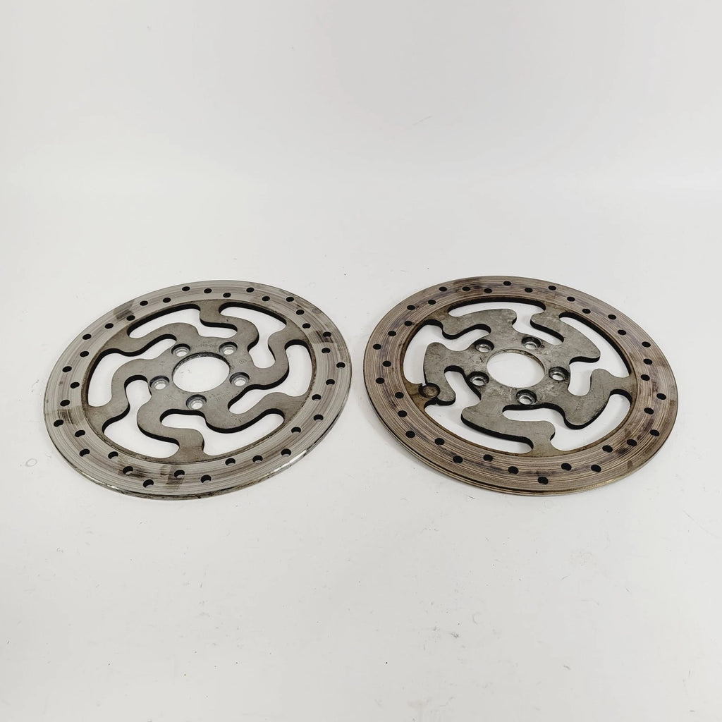 Front Wheel Disc Brake Rotors for Harley-Davidson Road Glide FLTRX (2008) 41810-08A