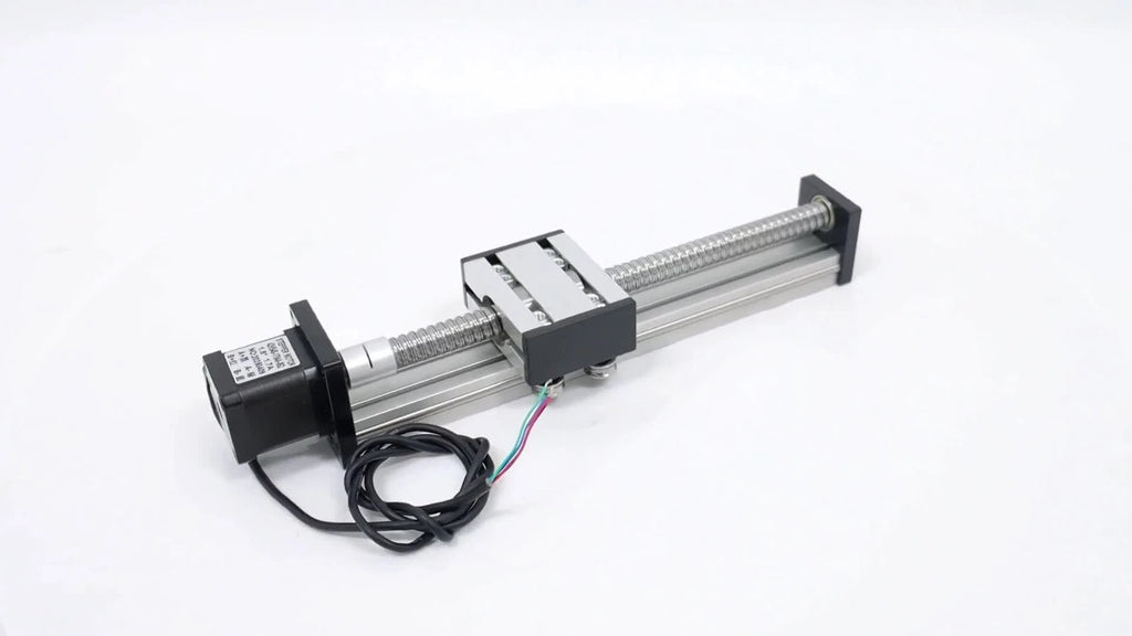Linear Rail Guide with Ballscrew and NEMA 17 Stepper Motor for Various Models