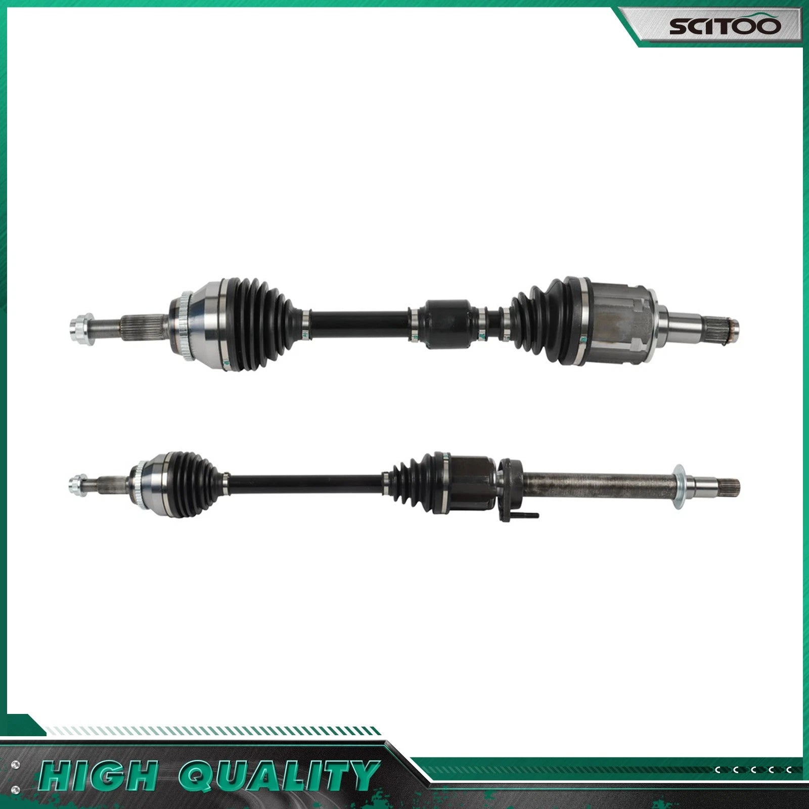 2X CV Axles Front FWD for Toyota Sienna (2017–2019) V6 3.5L