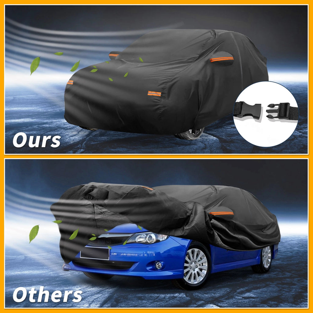 Waterproof All Weather Car Cover for Subaru Impreza Sedan (190T-PU)