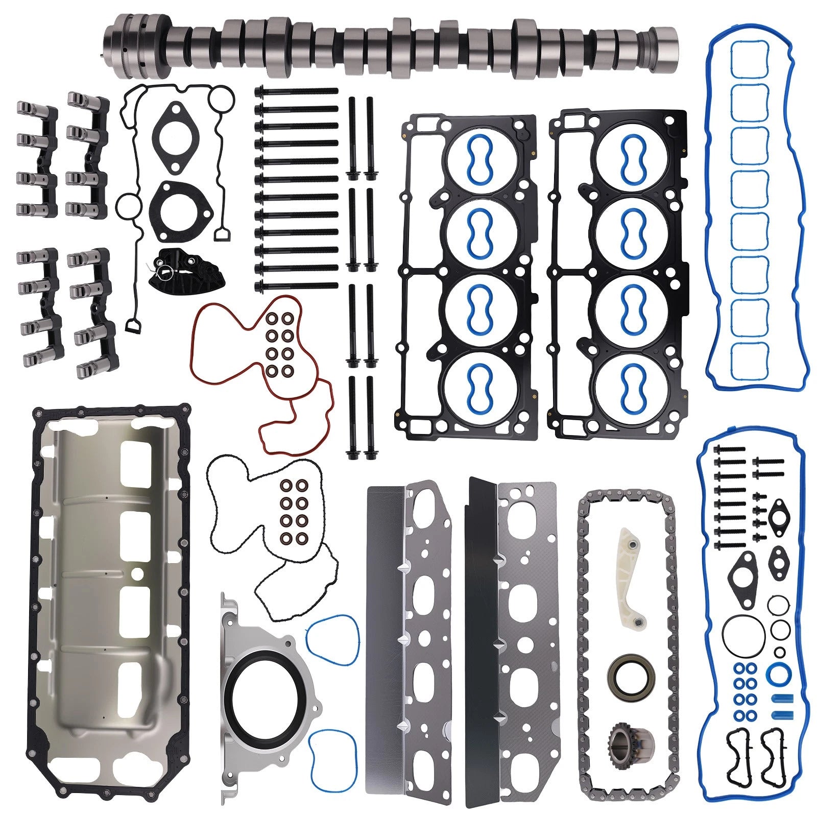 MDS Camshaft, Lifters, Timing Kit for Dodge Ram 1500 5.7L V8 (2011–2015)