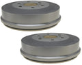 Set of 2 Rear Brake Drums for Chevy Silverado 1500 GMC Sierra 1500
