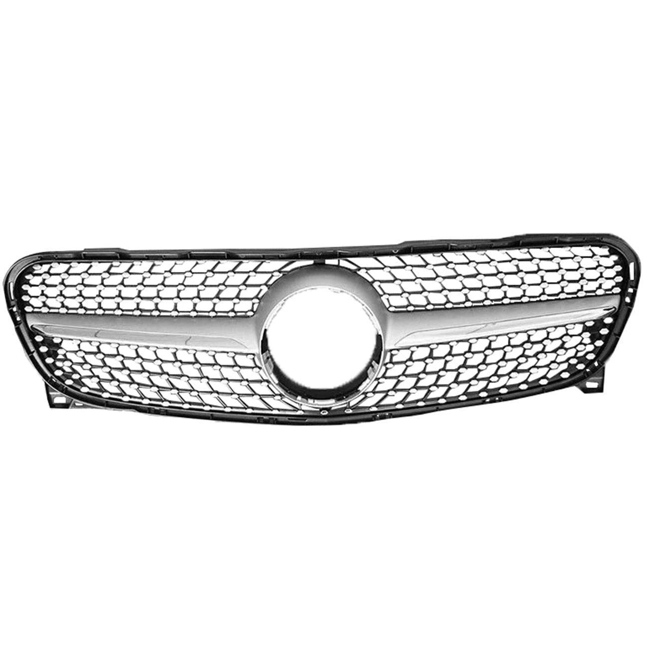 Front Radiator Grille Diamond for Mercedes Benz GLA45 AMG (2018–2020)