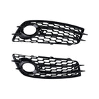 Pair Fog Grille Cover for Audi A4 (2008–2012) 8K0807681C01C